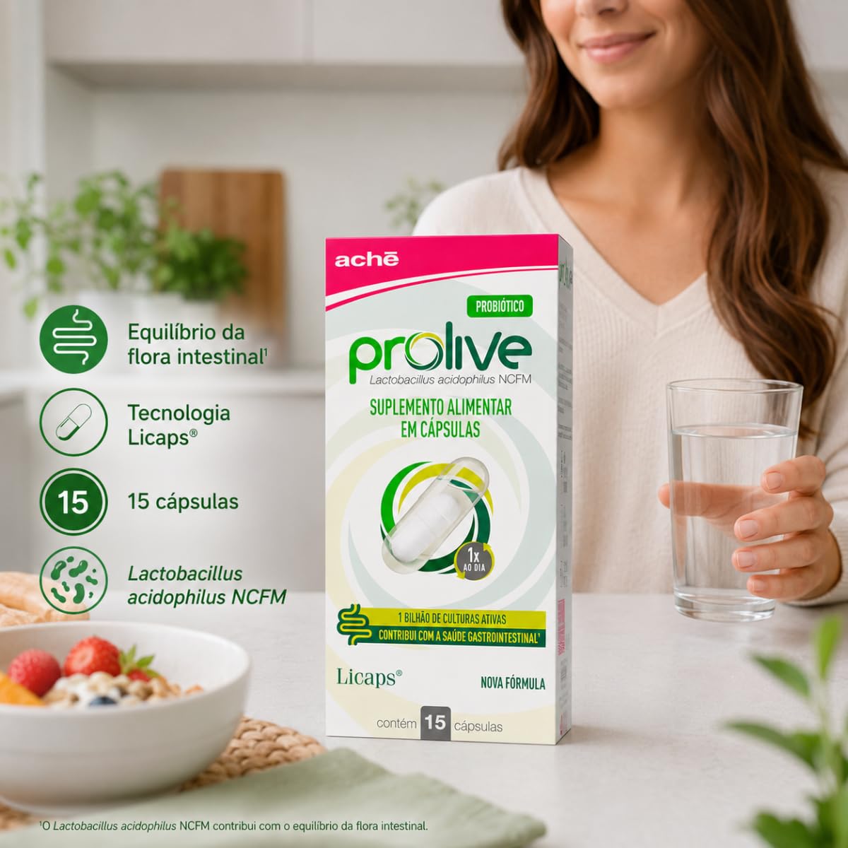 PROLIVE 55 MG 15 CAPS : Amazon.com.br: Pet Shop
